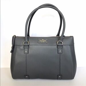 Kate Spade Gray Teegan Berkshire Road Bag